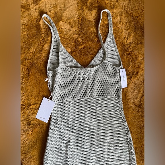 Wilfred Dresses Aritzia Wilfred Crochet Slit Dress Poshmark